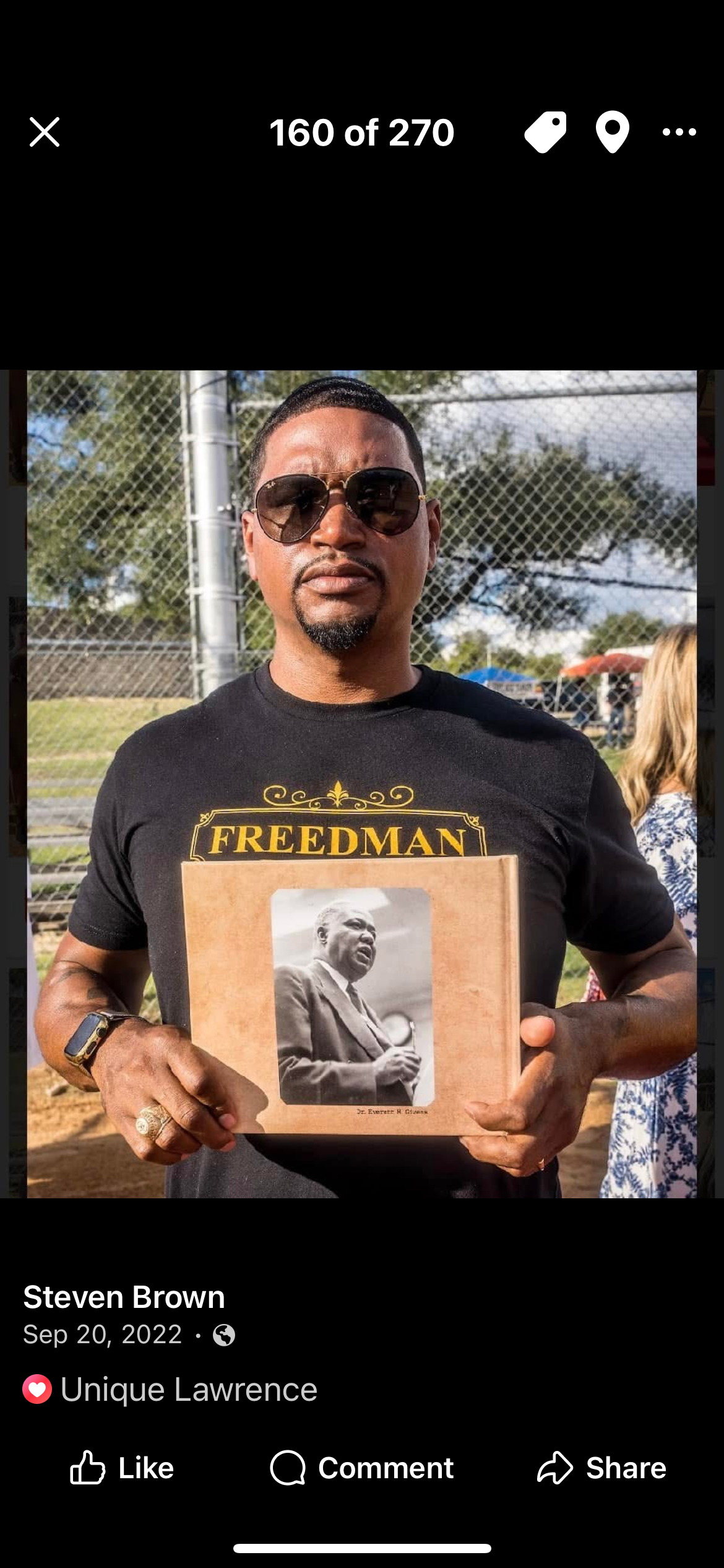 Steven Brown in action